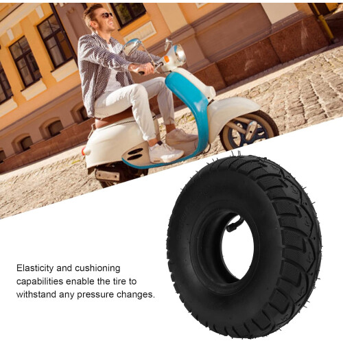 Ελαστικά Scooter Υψηλής Απόδοσης, Μέγεθος 4.10-3.50-4, Βουτυλικό Καουτσούκ για Καλύτερη 2