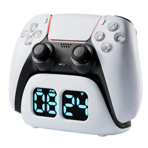 For PS5 Controller Base Charging Clock Wireless Fast Charging Desktop Storage for   Elite Game Accessory