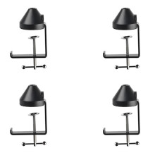 4x  Performance Metal Table Clamp Cantilever Holder Clamp for Microphone Suspension Boom Scissors Arm Stand Holder Ref: 3546
