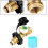 Propane Conversion Connector With Pressure Gauge For Outdoor Use 3