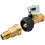 Brass Propanes Connectors Quick Connecting Fitting Conversion Fitting Grilling Connectors Travel Griddles 4