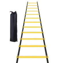 Coordination Ladder 6 Meters Agility Ladder With Bag 12 Rungs Speed Training For Adults Teens Kids Basketball Boxing