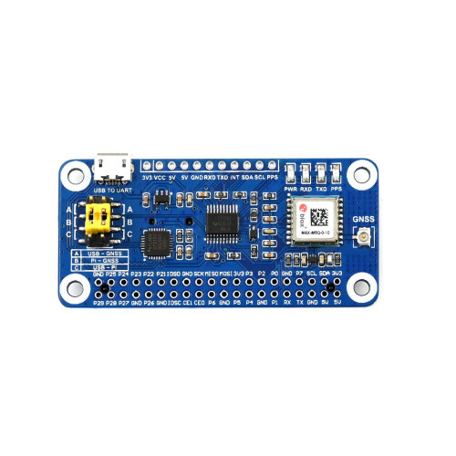 Waveshare MAXM8Q GNSS HAT for Raspberry Pi with MultiConstellation Support