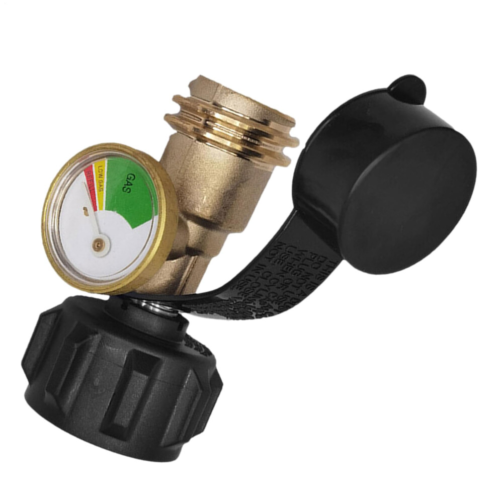 Propane Tank Gauge Pressure Meter For 540 Lb Cylinders Leak Detector 80000150000 Btu/Hour For Grilling Camping Heating 9189345374722