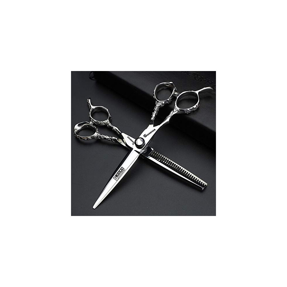 Hair Cutting, 6 inch Japanese Professional LeftHanded Hairdressing, thinning, Hairdressing are Very Sharp by