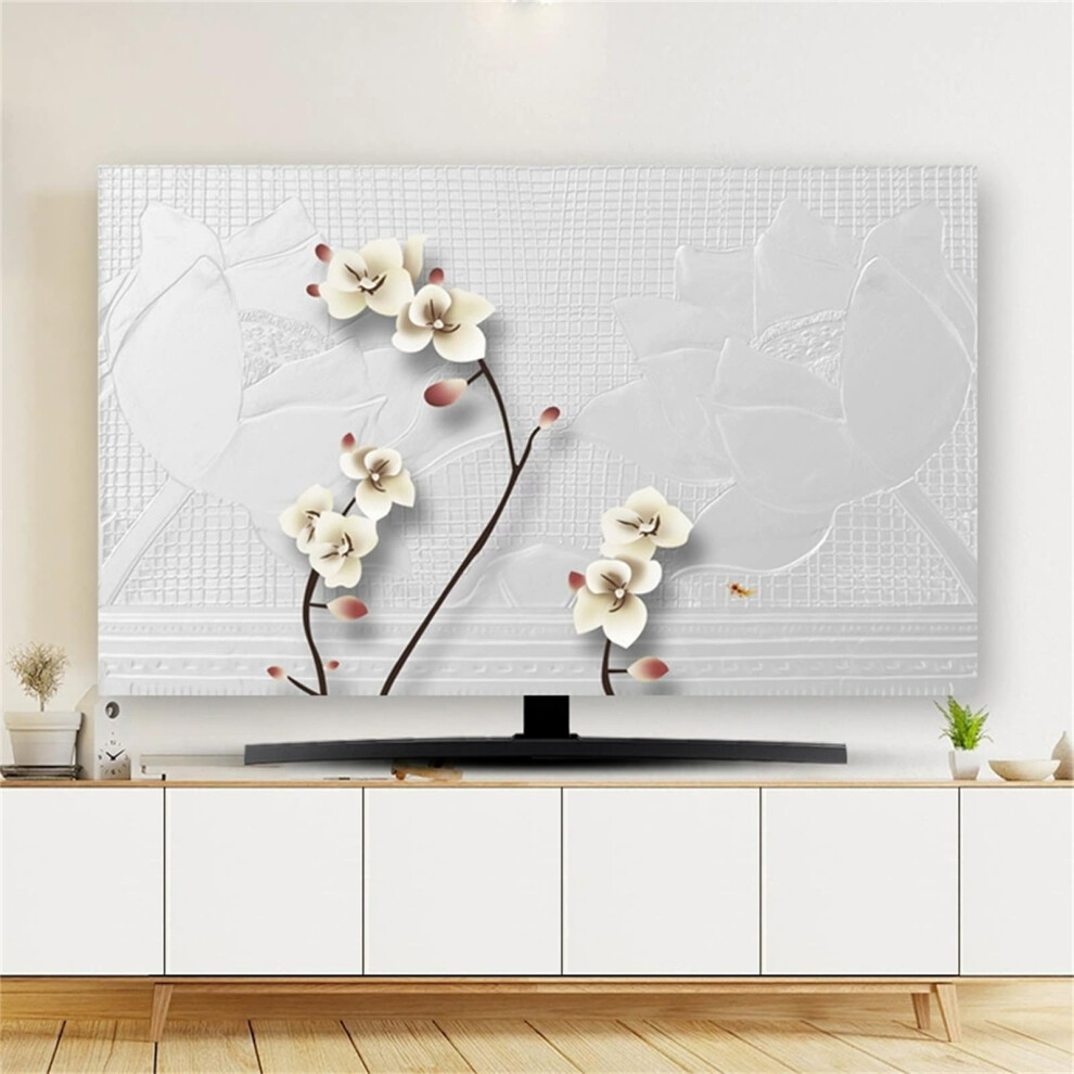 Tv Dust Cover 5860 Inch Universal Screen Protector With Breathable Elastic Fabric And Heat Dissipation 9426802647266