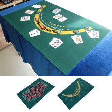 DoubleSided Poker Layout Mat, Poker Mat, DoubleSided Game Tablecloth