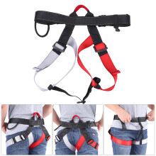 Rock Climbing Gear, Wide Range Of Uses Lightweight Harness with Quick-Drying Mesh for Mountaineering, Rappelling, Rope Course, 2 Tool Rings for