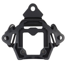 Tactical Helmet NVG Mount ThreeHole FAST Shroud Rhino Adapter for MICH Airsoft Hunting