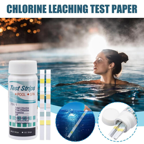 Water Test Strips for Aquarium, Pond, Pool  Quick MultiFunction Kit 1