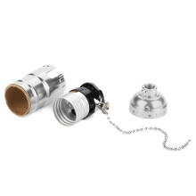 Table Lamp Pull Chain Lamp Socket, Easy Installation Aluminum Material, Widely Application for Floor Lamp DIY Project, UL Listed Vintage Design, Heat