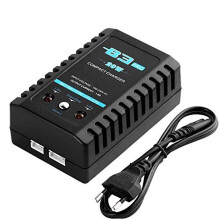 B3 20W 1.6A Lipo Charger for 2S 3S 7.4V 11.1V Lithium LiPo Battery, Pro Balance Charger, Mini Portable Airsoft Fast Charger for RC Car Boat Drone