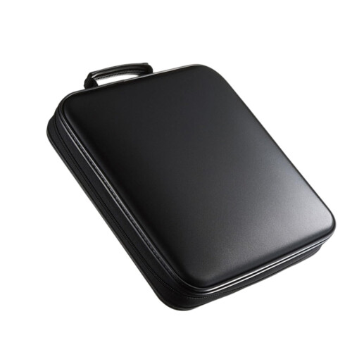 Portable CD Organizer Case With Hard PP Shell And Soft Lining For Scratch And Moisture Protection CD DVD Disc Storage