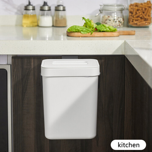 Small Kitchen 3L Compost Bin with Lid for Countertop Waste Collection