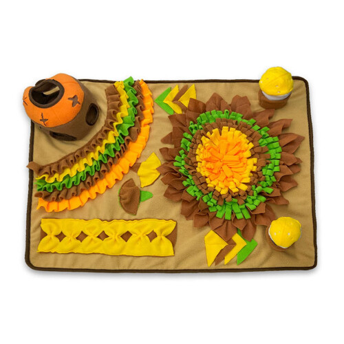 Dog Slow Feeder Lick Mat with AntiSkid Base for Sniff Training and Interactive Foraging Pets