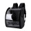 Portable, breathable bird carrier backpack for small and mediumsized birds (Black) 1
