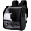 Portable, breathable bird carrier backpack for small and mediumsized birds (Black) 3