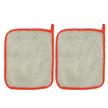 Prosop exfoliant cu două fețe pentru uz zilnic, material natural din terry pentru corp, cu material delicat din nailon țesut pentru o lavetă