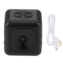 Compact Nanny Cam With Motion Detection, 1080P HD Night Vision Camera With App Control For Continuous Indoor Monitoring