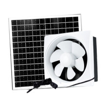 Solar Panel Fan Kit, Wall Mount, Ventilation, Solar Exhaust Fan for Greenhouse, Pet House, 10inch 20w