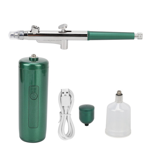Gesichts-Spray Airbrush Grün Handgerät 800mAh 2