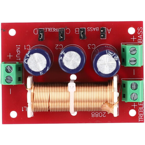 DualFunctional Speaker Crossover Filter with Adjustments for  Sound Experience 1