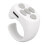 Selfie Shutter Ring Remote Bluetooth Control Multi Function White 1