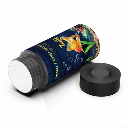 Practical solution for aquarium owners. Get accurate measurements with our userfriendly 7in1 test set (old). 2