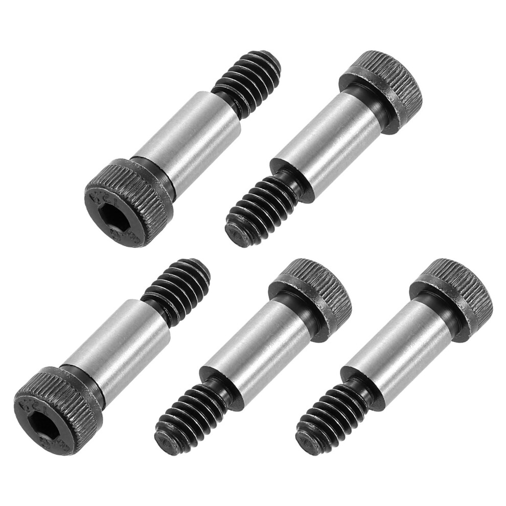 Alloy Steel Hex Head Shoulder Bolts, 5/8' Shoulder Length, 5/16' Shoulder Diameter, 5/1620 Unc Thread, Pack Of 12 9382693779939