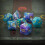 Pen  Paper Polyhedral Dice 7Piece (Design4) 3