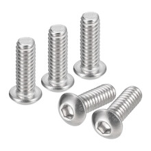 1/420 x 3/4 Inch Switch Head Socket Cap Screws 10 Pieces 304 Stainless Steel Fasteners Hex Bolt Screws Fully Threaded Hex Drive Screws