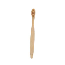 Bamboo Toothbrush 12 Pack Soft Bristles Deep Oral Cavity Cleaning Anti Slip Ergonomic Beige