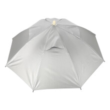Umbrella Hat UV Protection Heat Reflective Cloth Adjustable Headwear Hands Free Foldable Fishing Sunshade Waterproof Outdoor Durable Elastic Headband