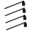 Stainless Steel Candle Snuffer 4Pack LongHandle Auto Wick Tool Compact Kitchen Flame Dousing 1