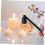 Stainless Steel Candle Snuffer 4Pack LongHandle Auto Wick Tool Compact Kitchen Flame Dousing 4