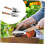 performance garden hand trowel, wooden 5