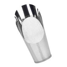 Lightweight stainless steel shovel with fertilizer attachment, travelfriendly Ref: 8435