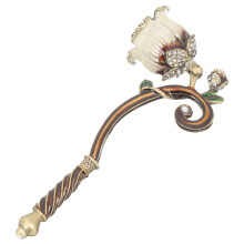 Luxury Votive Candle Snuffer LongHandle Tool 15x6cm Flame Extinguisher for Votive Candles Home Decor Assorted Colors