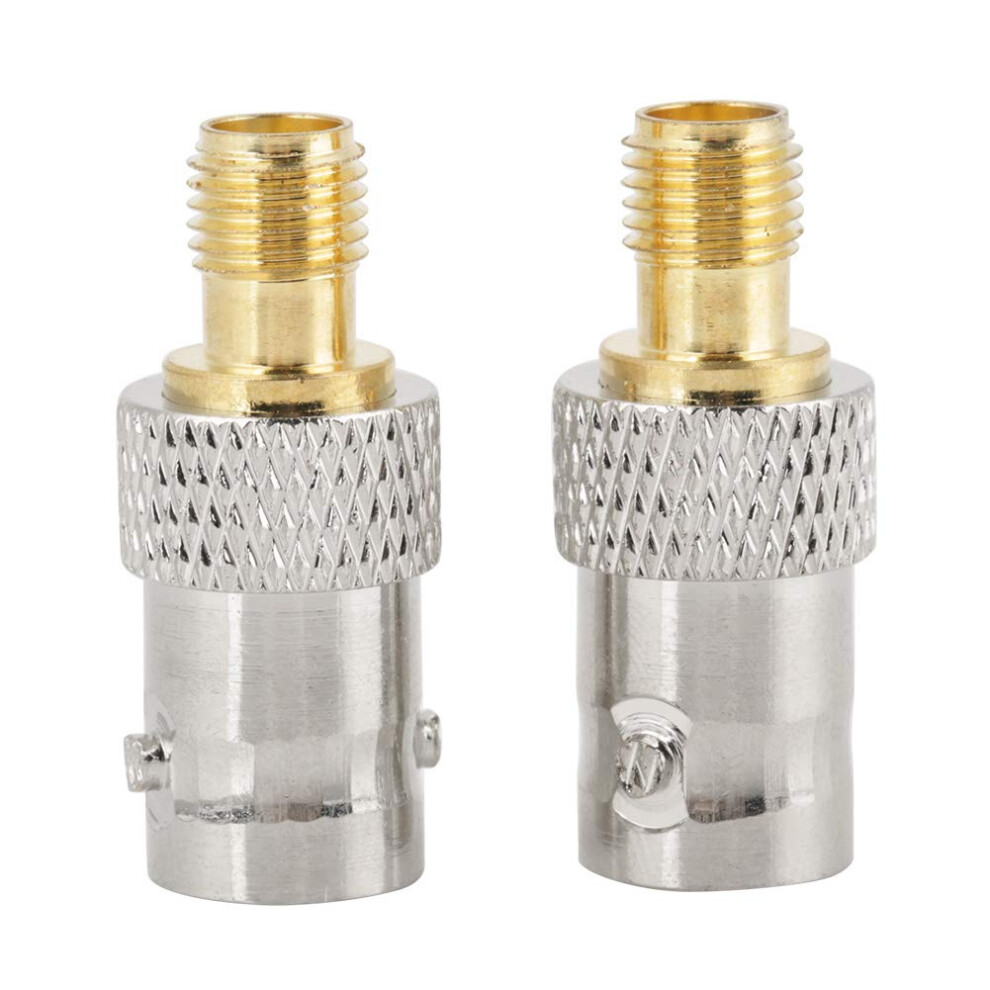 Rf Connector Bnc Jack To Sma Jack, Coaxial Adapter, Test Converter, 2 Pieces 9382693781536