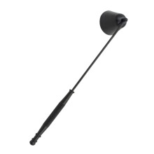 Candle Snuffer Iron Wick Extinguisher Long Handle Black 21x3.5 Cm Secure Candle Extinguishing Preventing Soot Buildup