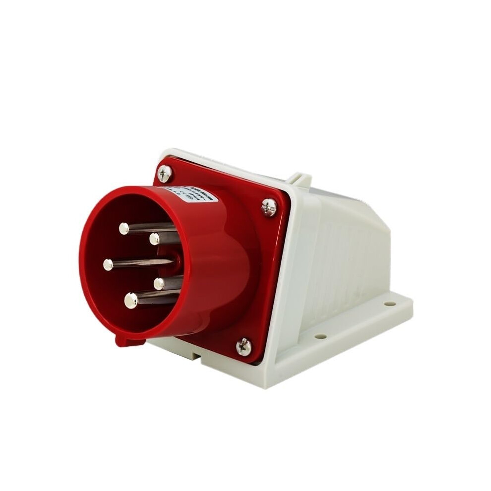 32A Aviation Plug Connector With Secure Locking, Weatherproof 5 Pin Industrial Socket 9187378912218