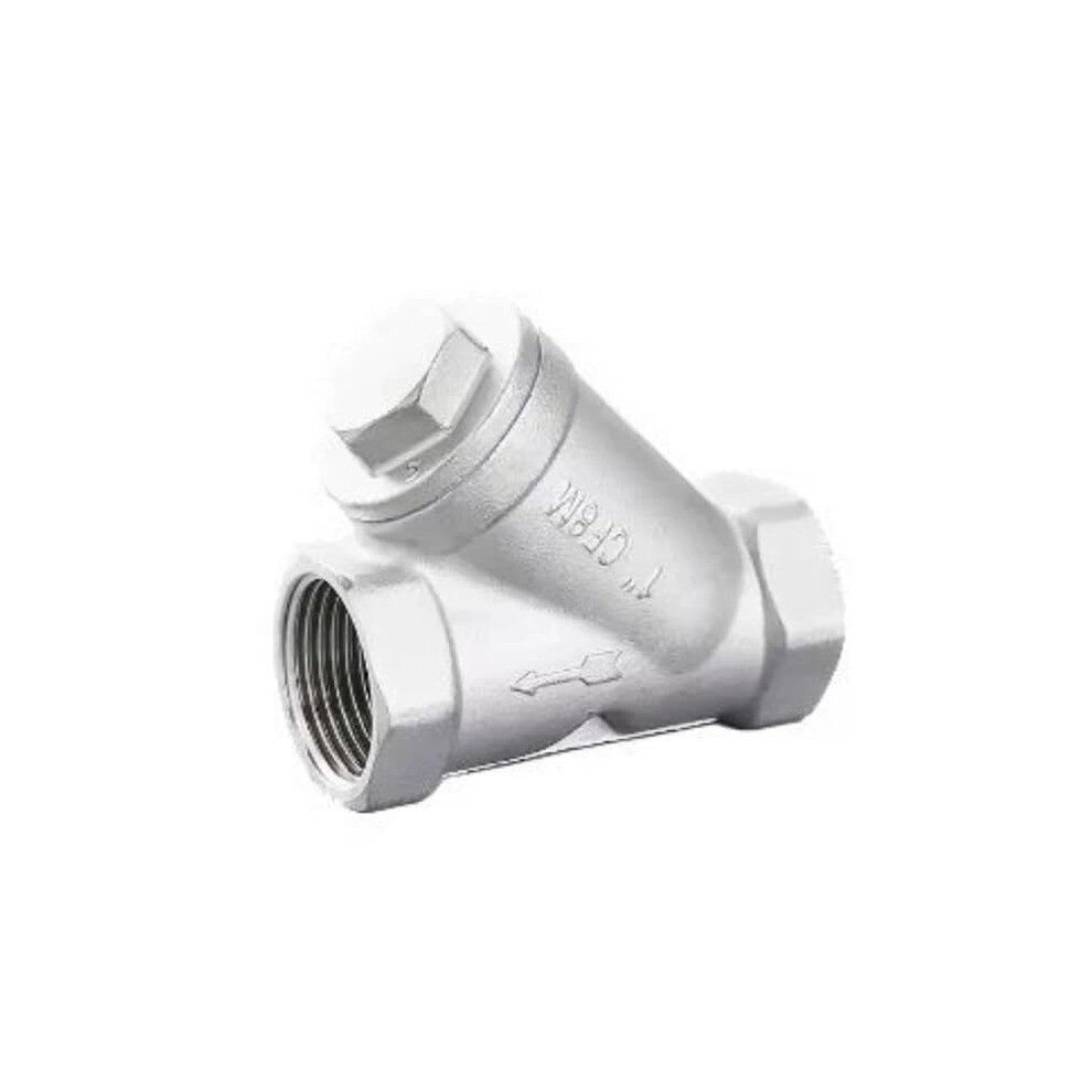Stainless Steel Mesh Strainer 304 Female Thread Inline Y Strainer Valve Dn32 Flow Filter 9189345419331