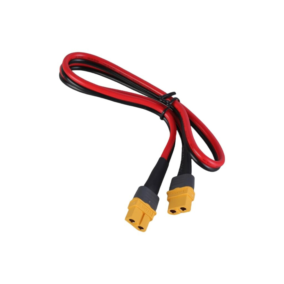 Xt60 Plugs Female To Female Adapter Cable 12Awg Silicone Cable For Battery Charging Extension Cable 9426802648782