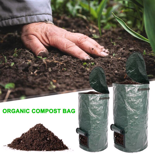 34 Gallonen Gartenabfallsäcke, Bio-Kompostsack,