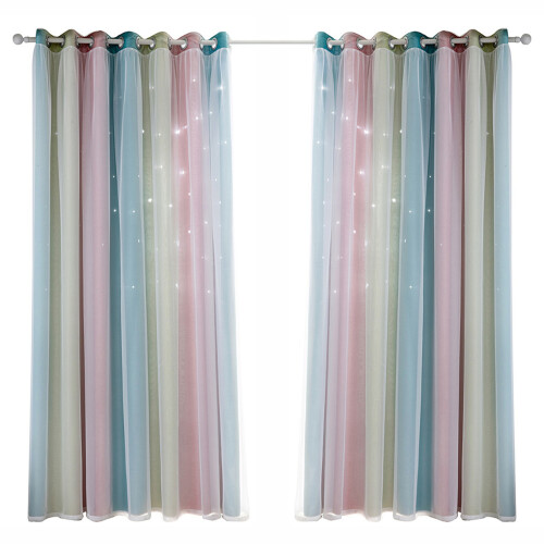 Sternenvorhänge, Verdunkelungsvorhänge mit Sternen