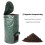 34 Gallonen Gartenabfallsäcke, Bio-Kompostsack, 6