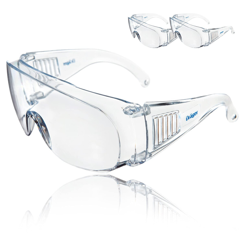 Xpect 8110 Safety Goggles For Glasses Wearers For Construction, Lab, Workshop Pack Of 3 9382693782069