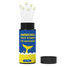Aquarium Test Kit Pond Test Kit Ammonia Aquarium Test Strips, Precise and Fast Professional Fish Water Test Kit for Fresh/Saltwater Aquariums