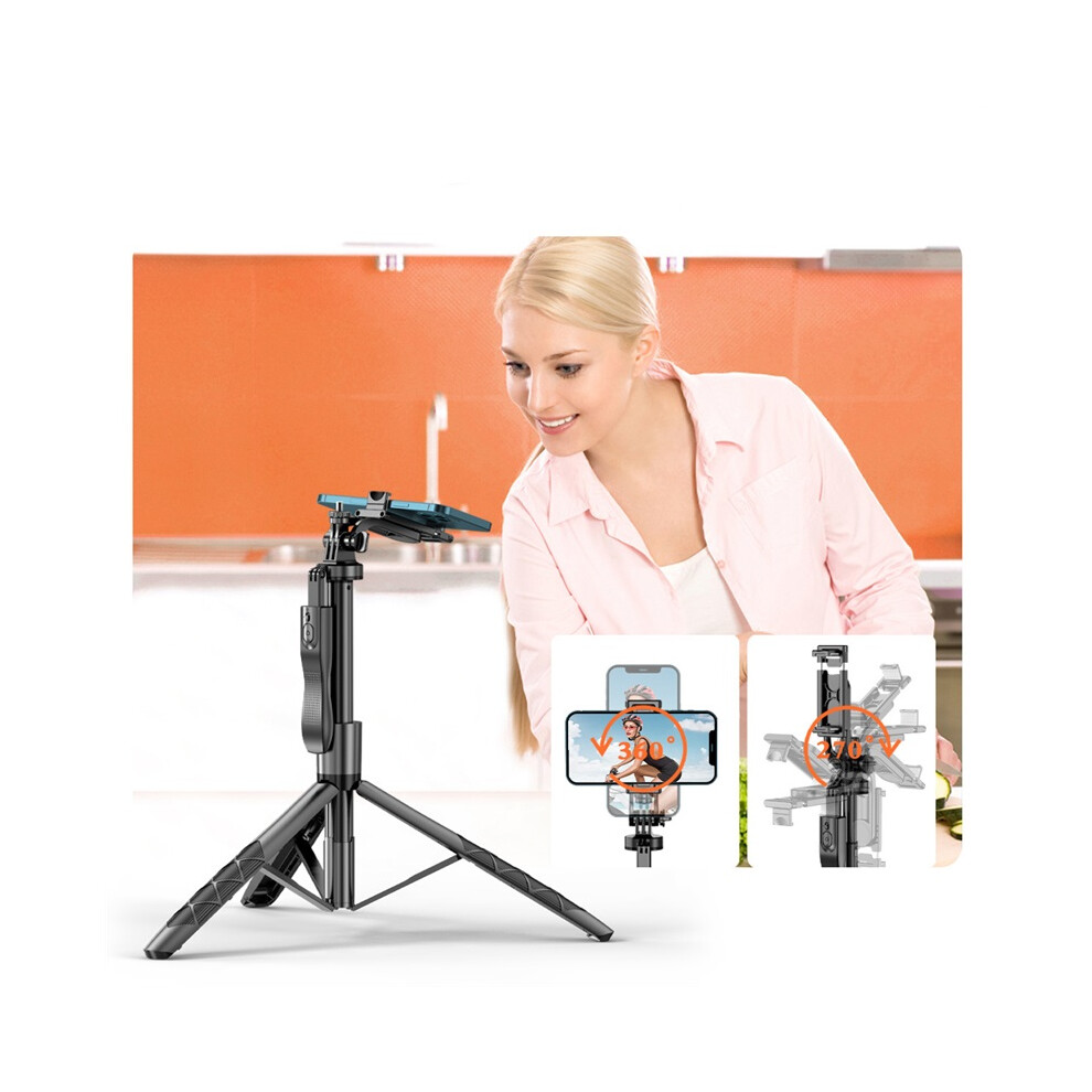 Bluetooth Selfie Stick Tripod For Video & Live Streaming, Ball Head L16 Light 6901373889435