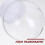 sphères de neige 15 pièces transparent, kit diy remplacement 7